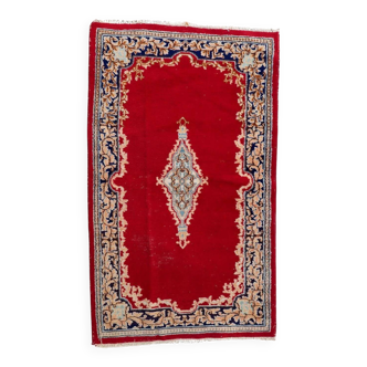 Vintage 1950s Persian Kerman rug 88cm x 151cm - 1C1246