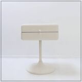 Side table/small bedside table Space Age Tulip Foot by Lusch Product - Germany 1970s