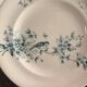 Lot 6 Plate Plates Faience Longwy Model Mignon