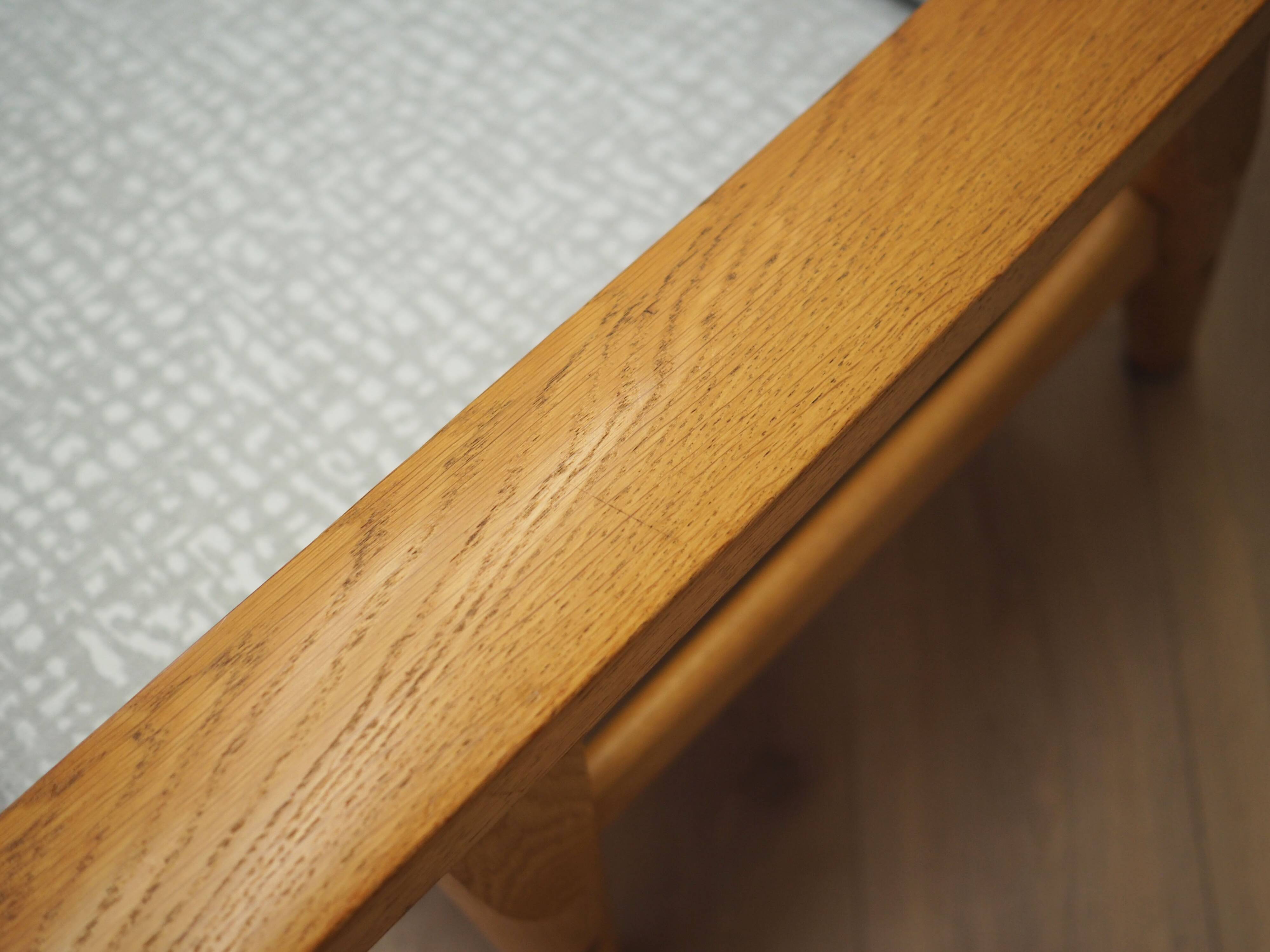 Canapé en chêne, design danois, années 1960, designer : Hans J. Wegner, fabricant : Getama