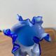 Vase Murano bleu cobalt