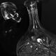 Vintage Cut Crystal Glass Carafe, 1960