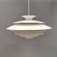 Danish vintage Hanging Lamp, Form-Light, 1980s
