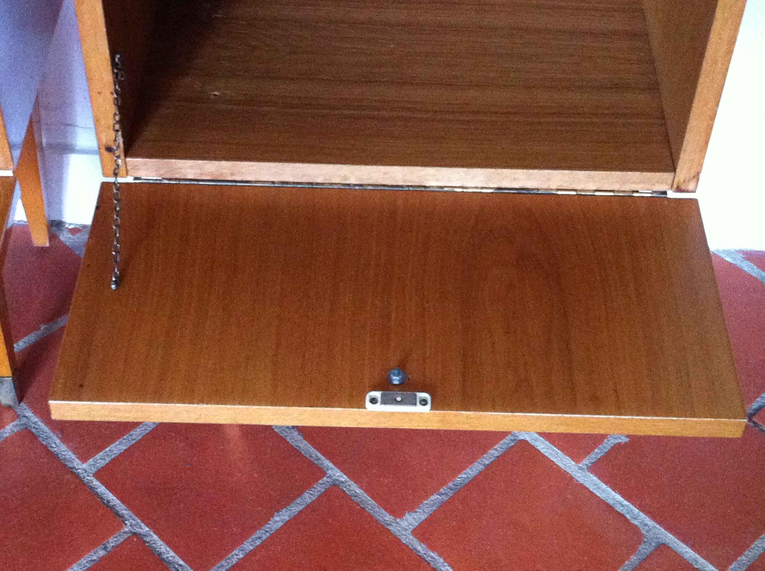 Pair of vintage bedside table