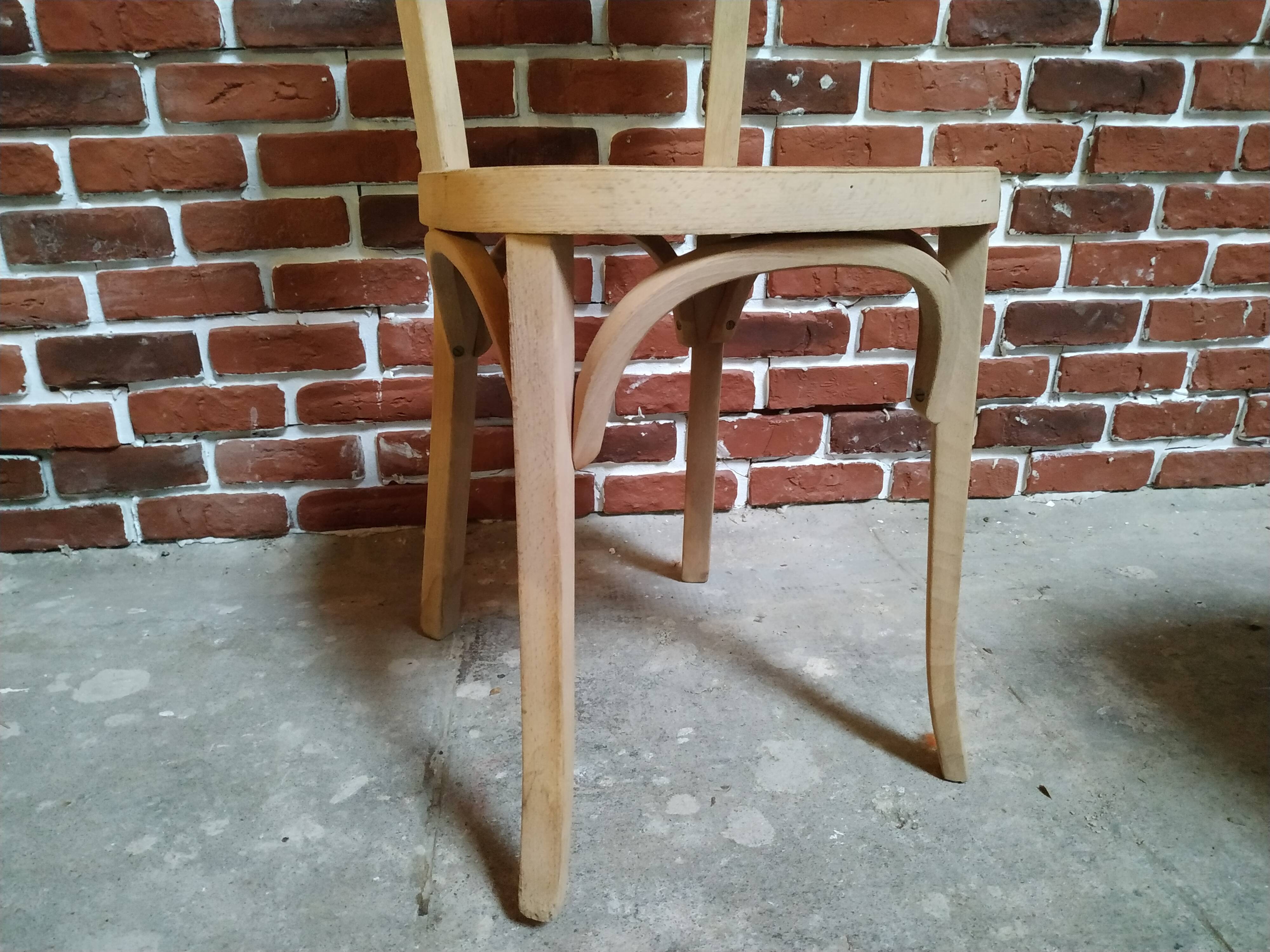 Set of 4 baumann bistro chairs