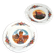 Sarreguemines lot de 2 assiettes à dessert Obernai décor Loux 3 fleurs
