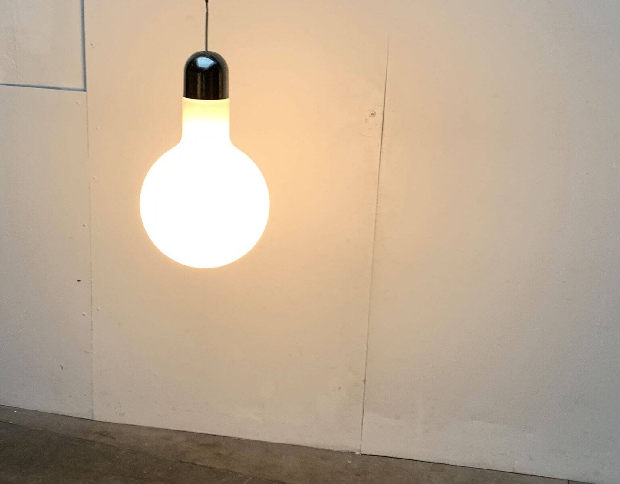 Swiss Minimalist Space Age Pendant Lamp by Temde, 1960s