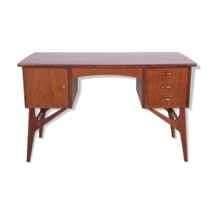 Bureau en teck autoportant