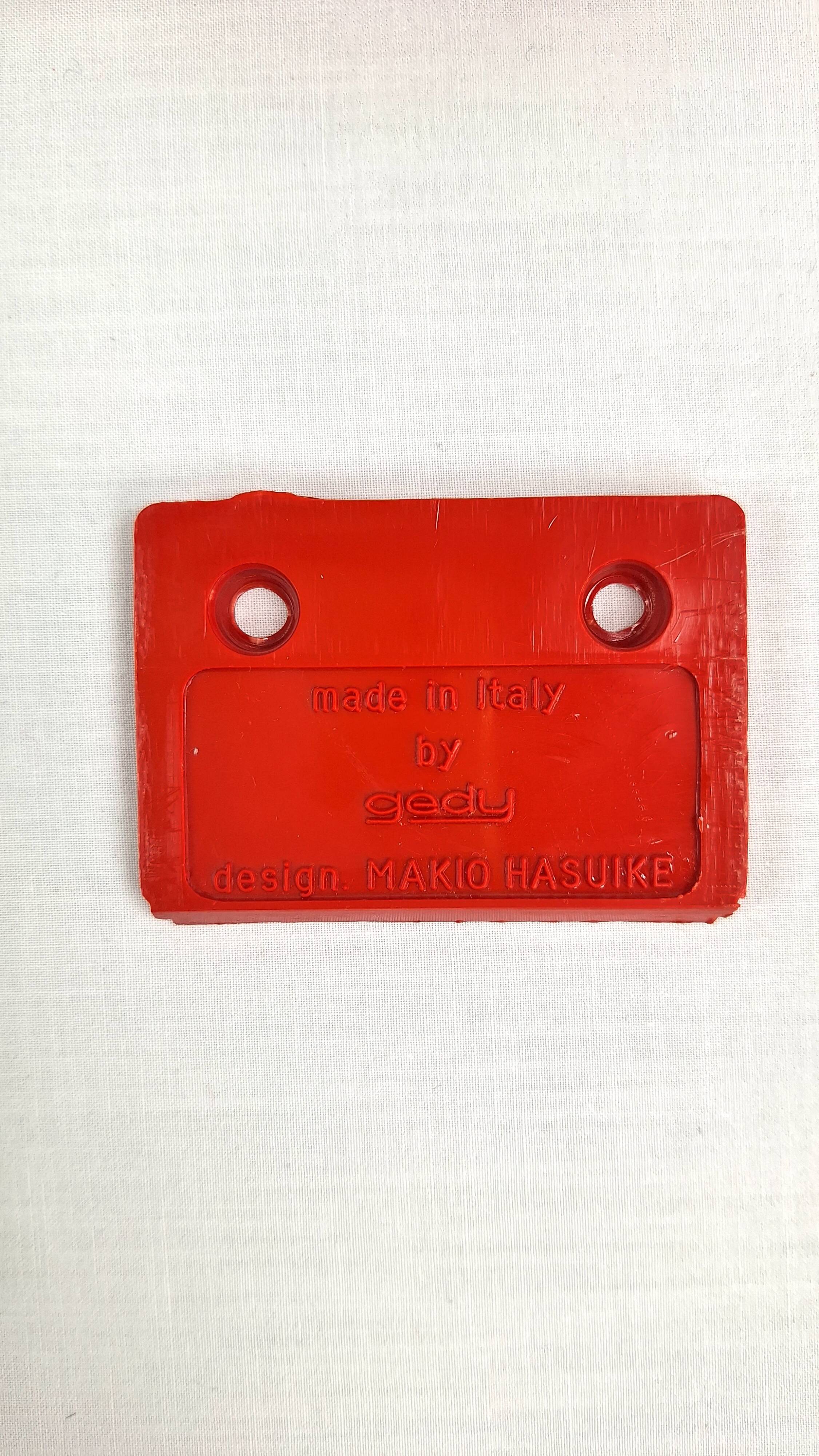 Paire de patères space age par Makio Hasuike pour Gedy, 1960