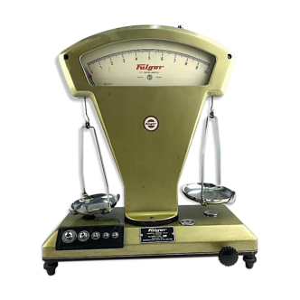 Jeweler's scale from the Italian brand Fulgor from 1961