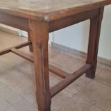 Solid wood table