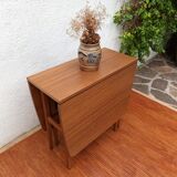 Scandinavian folding teak table