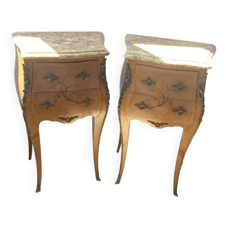 Table de Chevet (la paire) style Louis XV