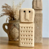 Minimalist stone face