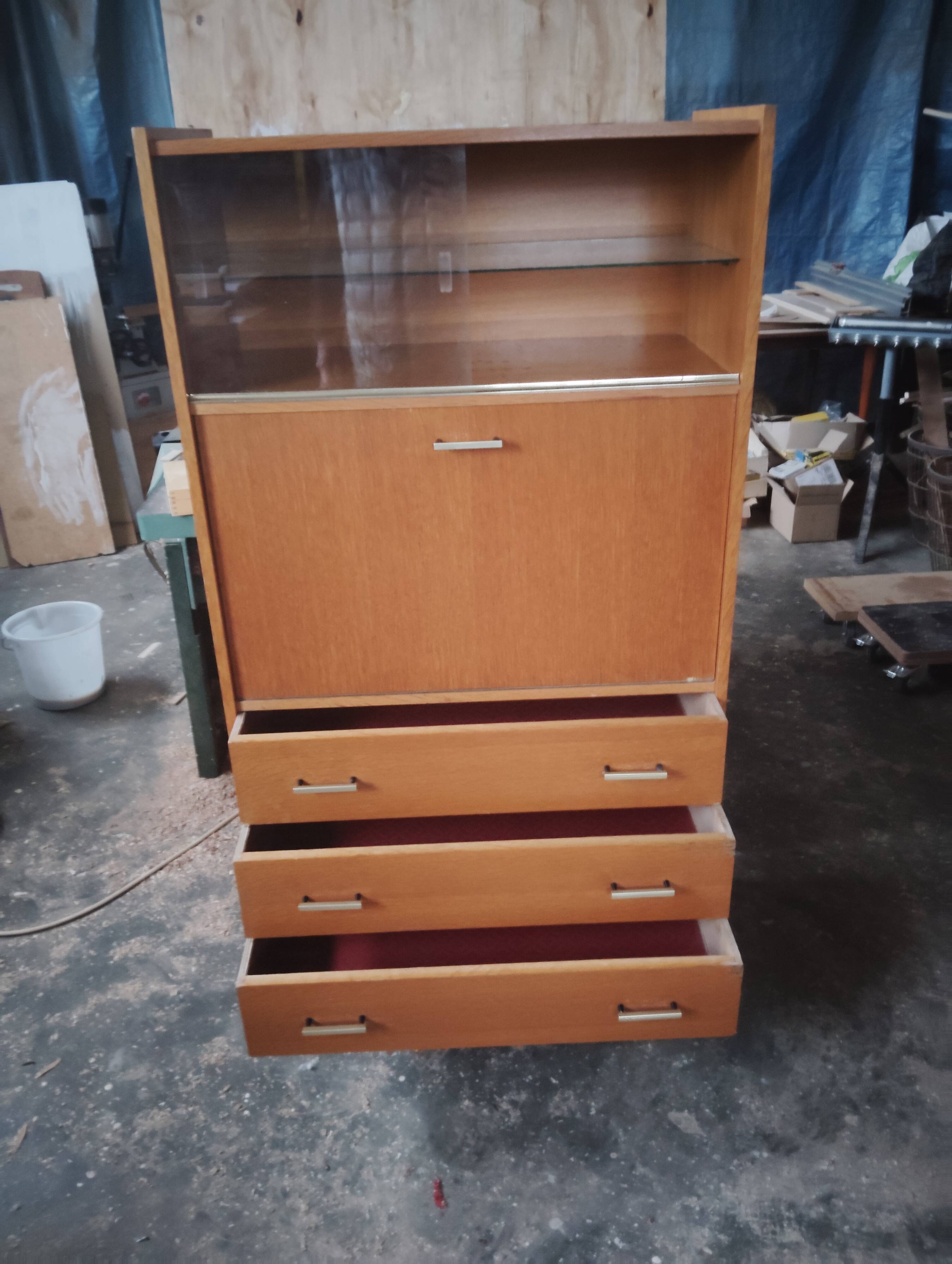 Vintage secretary from the 50s/60s