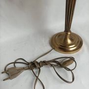 Antique 3-light table lamp in bronze in the Louis XVI style - 2 kg