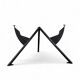 Philippe Starck / 1984 for François Mitterrand's private office / President M / black dining table frame / Baleri