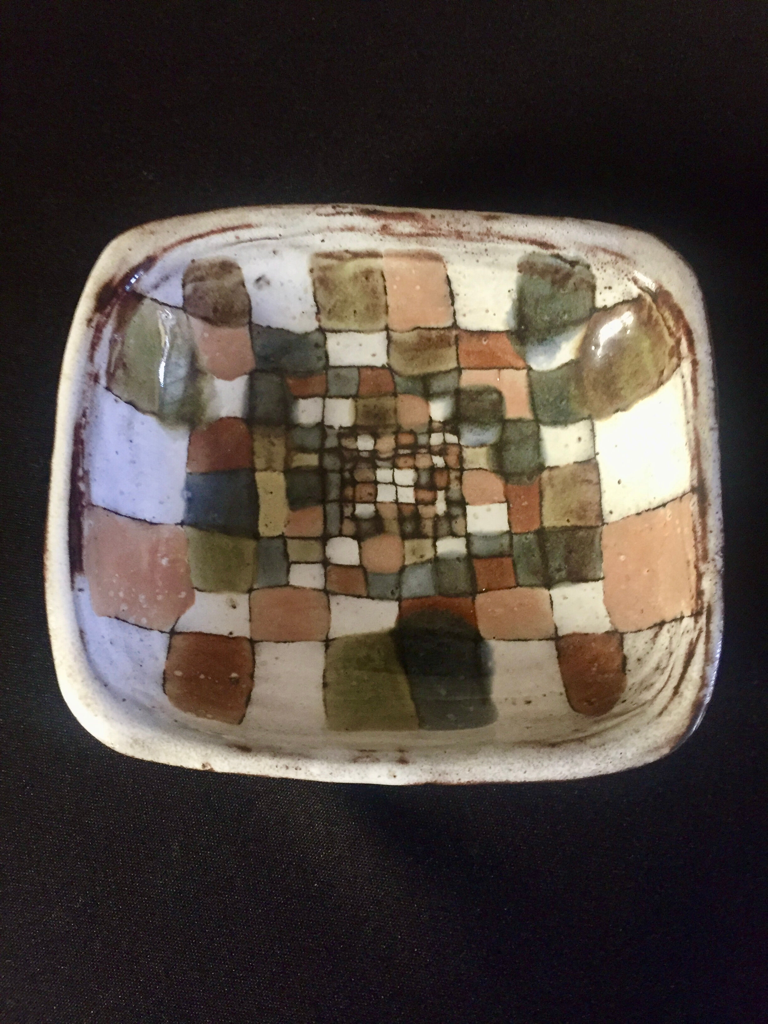 Vintage ceramic cut by paul quere minotaur