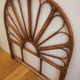 Rattan headboard