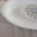 Plat Ovale en Porcelaine Vierzon Plat de Service