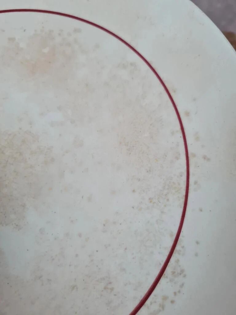 Antique compote dish from Saint-Amand, model "Thalie"