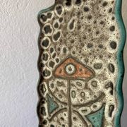 Plat en céramique Marius Bessone, Vallauris années 50