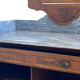 The antique walnut vanity , 19th century