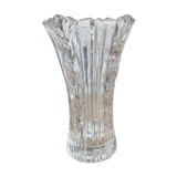 Molded glass vase