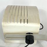 Vintage Italian aluminum and lacquer desk lamp from 60s