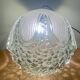 Baladeuse globe vintage en verre XL