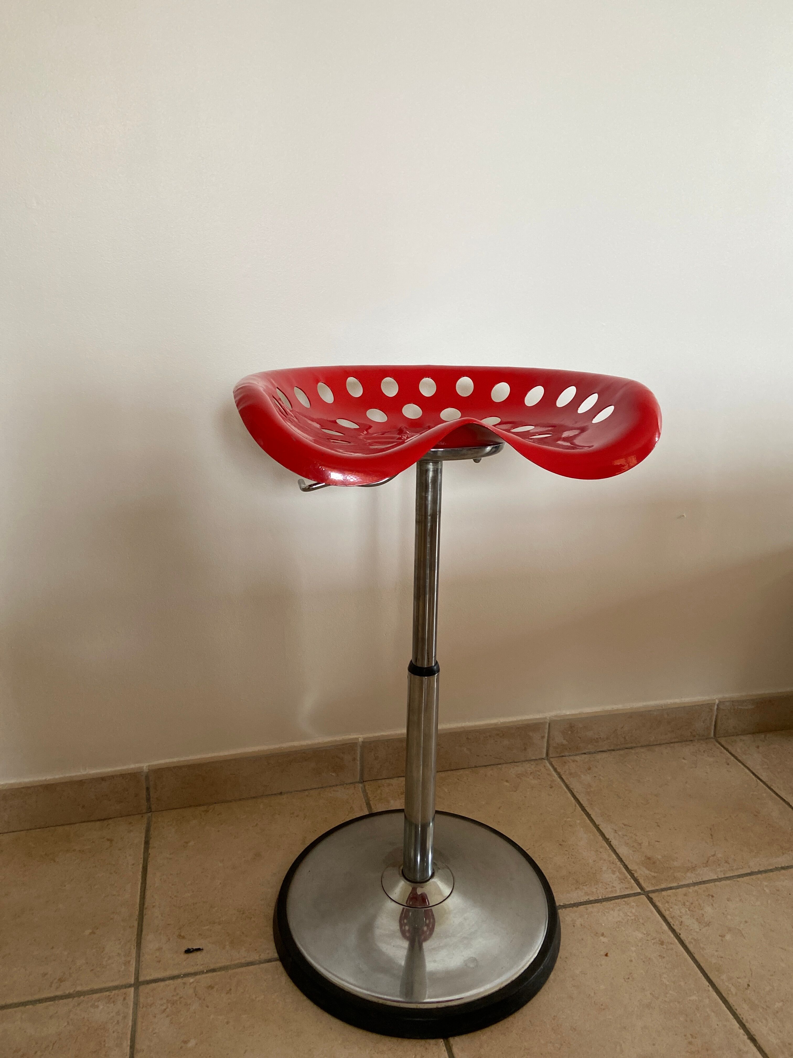 Adjustable stool by Etienne Fermigier for Mirima, 1970s