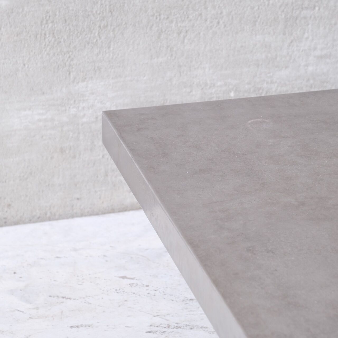 Metal mid-century etched coffee table