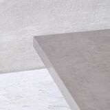 Metal mid-century etched coffee table