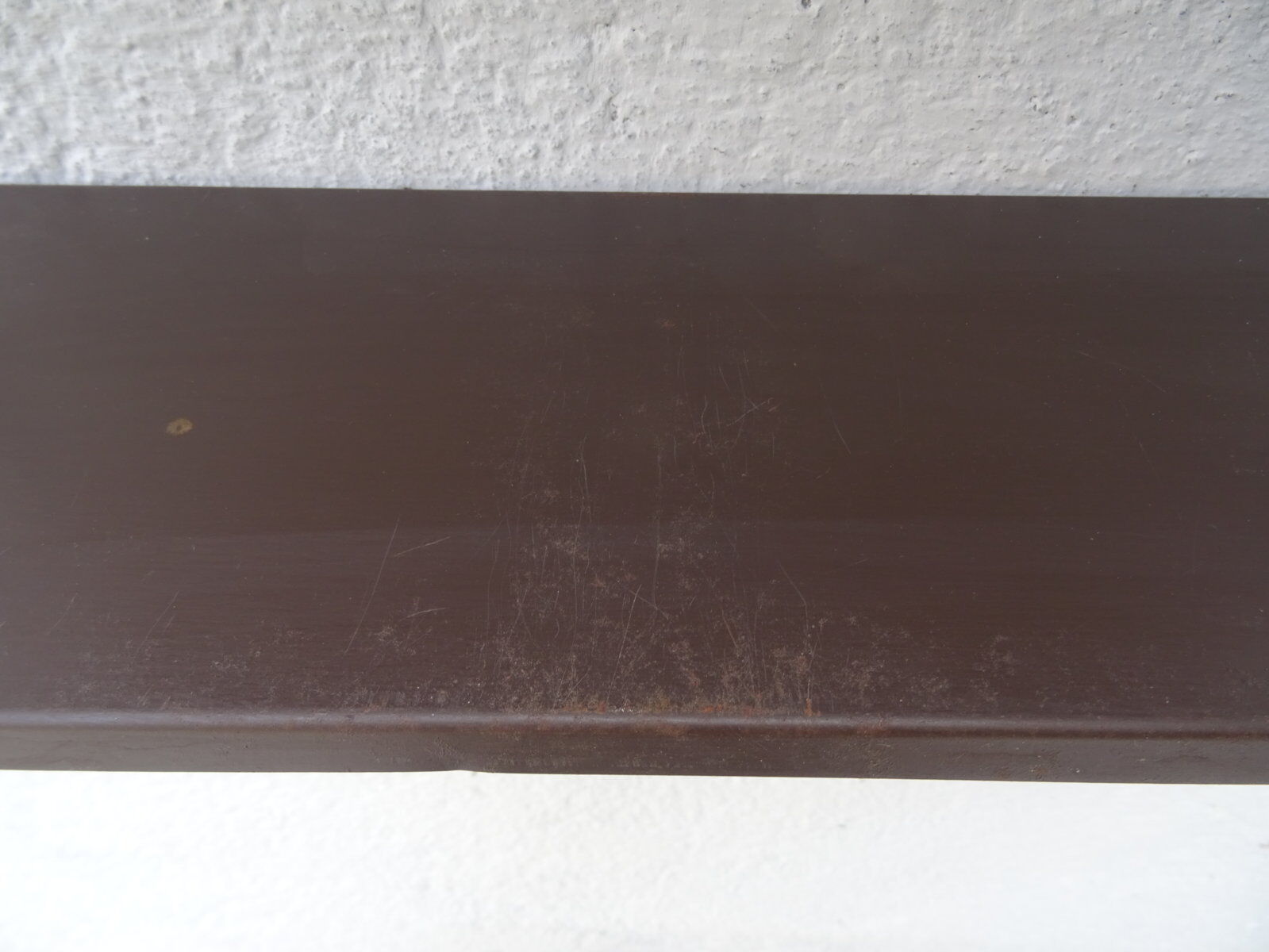 Metal string modular wall shelf