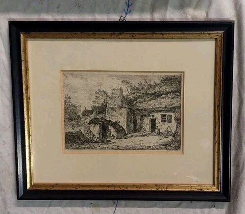 Alexis nicolas perignon (nancy 1726-1782) engraving xviii landscape