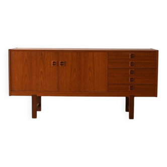 1900 teak sideboard with drawers and doors