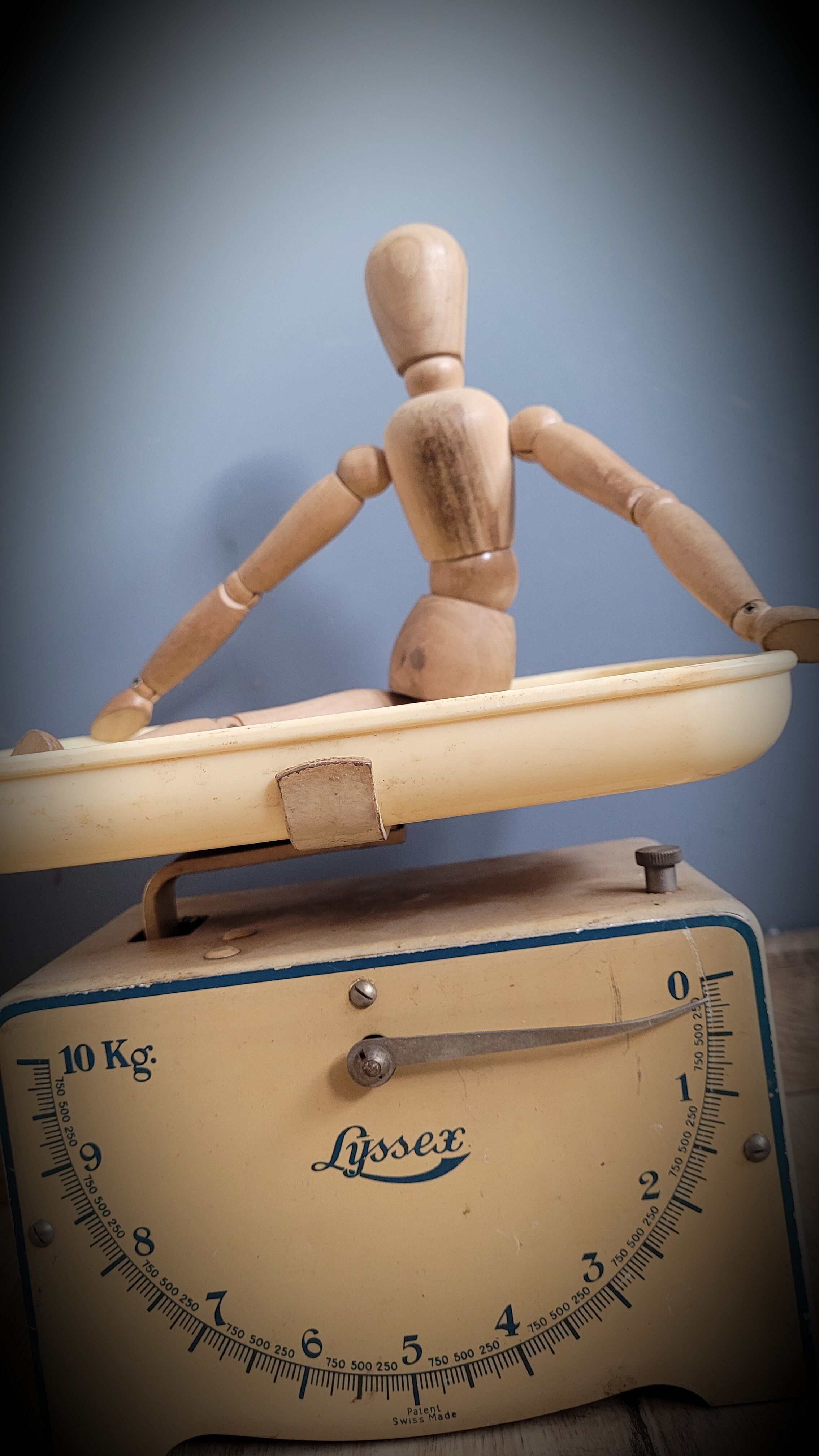 Balance Lyssex 10kg blue