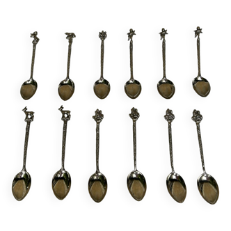 Stainless steel italian dessert spoons