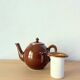 Large bistro teapot with infuser