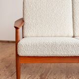 Canapé 3 places Arne Vodder modèle FD164 pour France & Son, Danemark