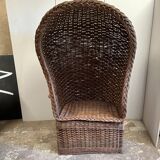 Rattan beach chair