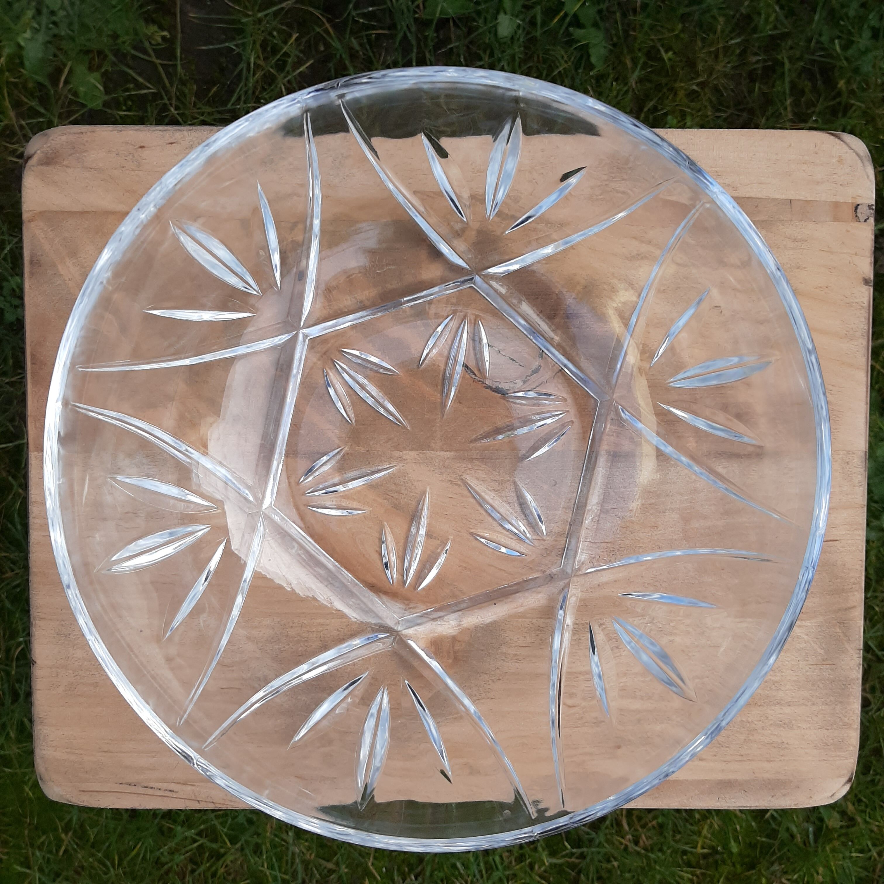 Saladier en cristal