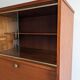 Rosewood display cabinet and secretary from the 50s/60s