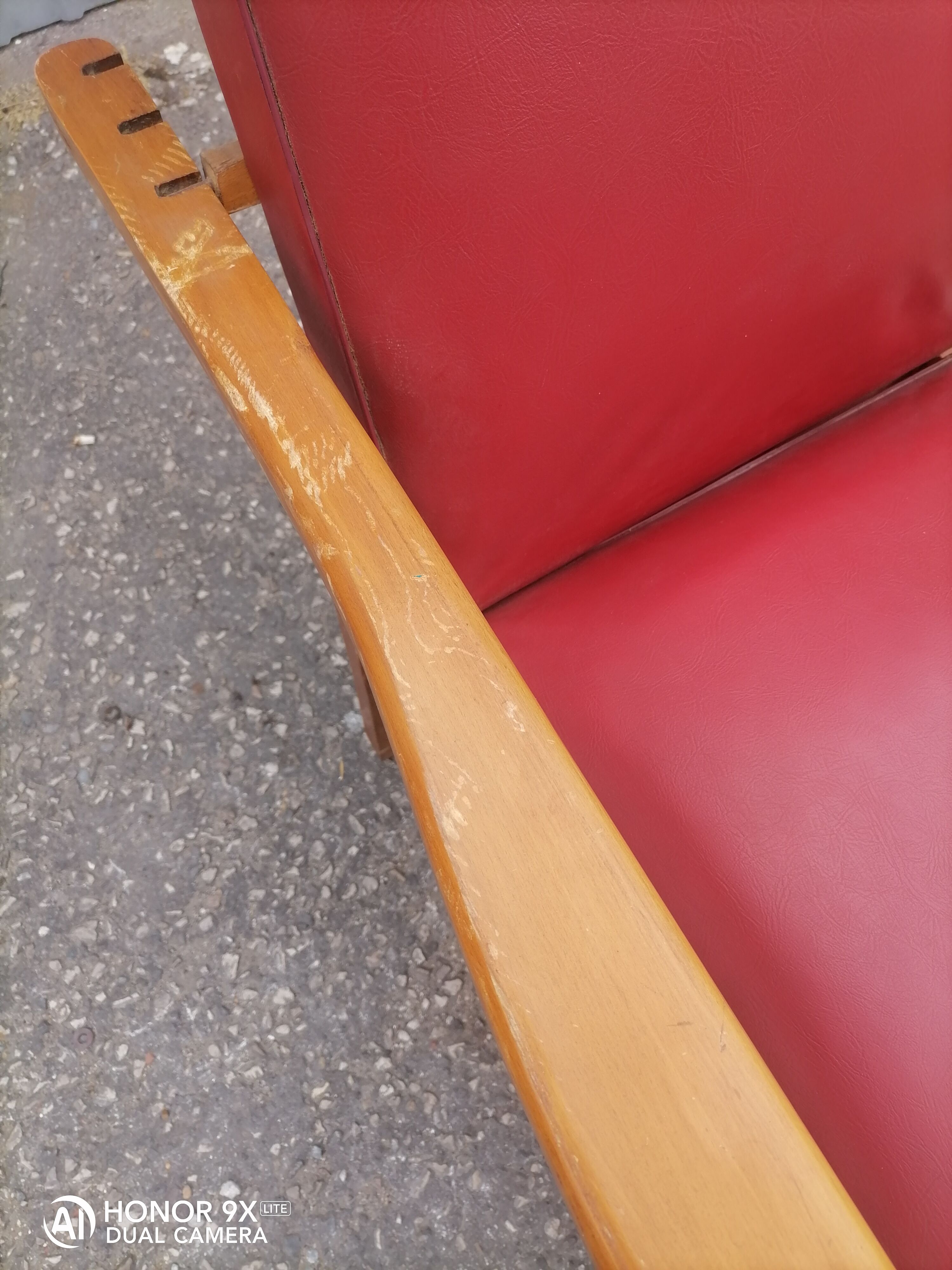 Fauteuil morris vintage 1950