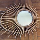 Rattan mirror  72x55cm