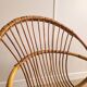 Fauteuils en rotin vintage