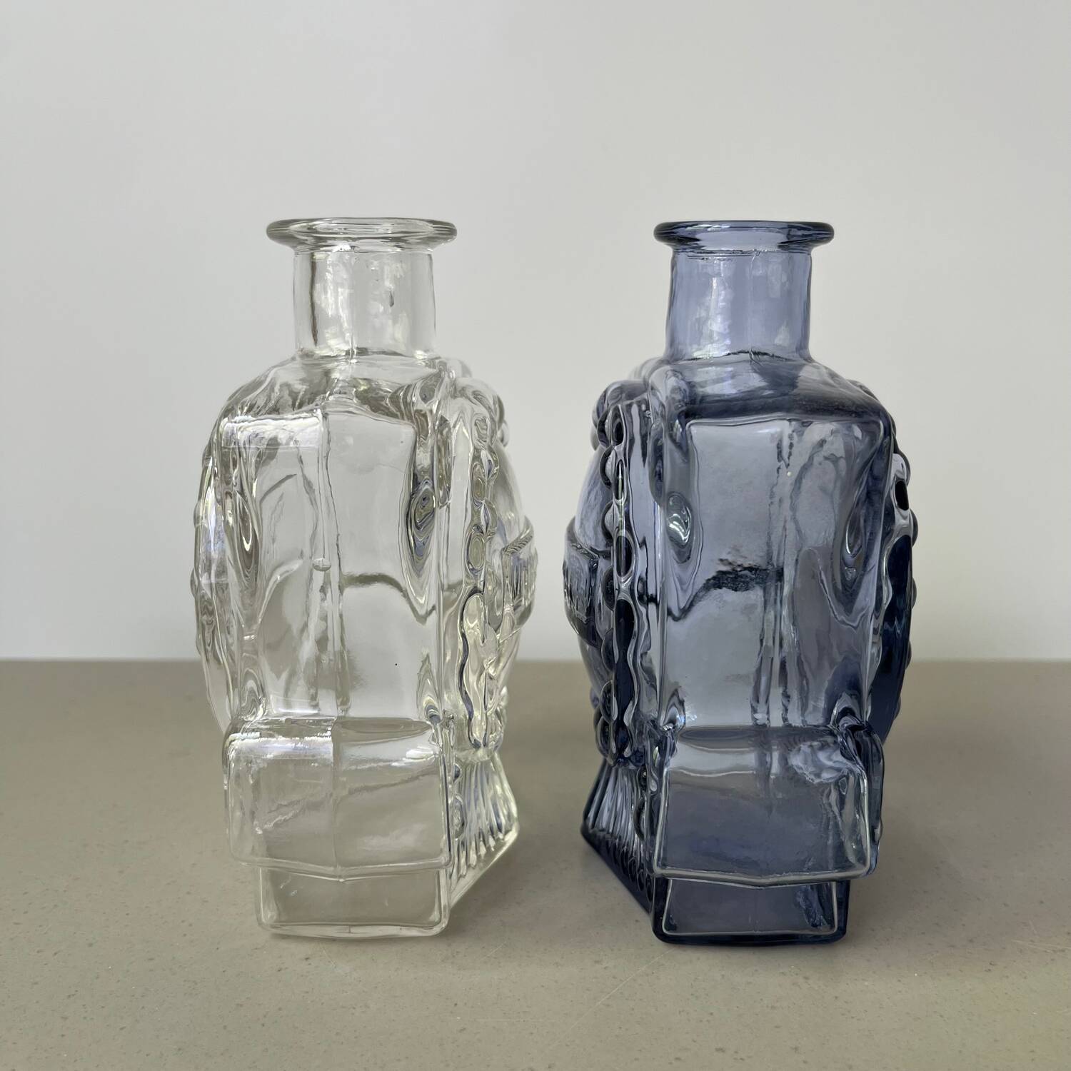 2 vases, Erkkitapio Siiroinen x Riihimäki, Finland, 1970s