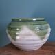 Flower pot, glazed terracotta planter