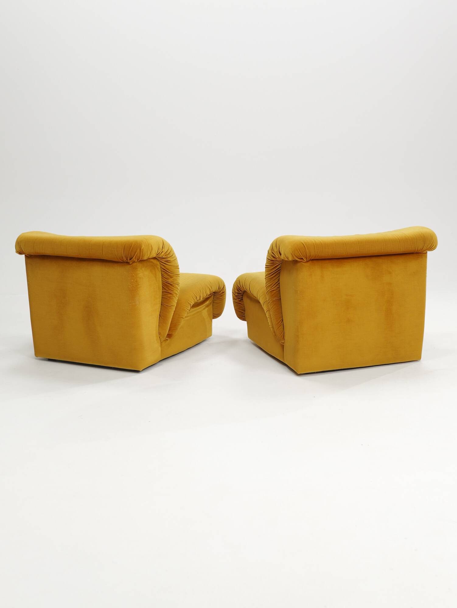Paire de fauteuils Tiffany Doimo Salotti, années 1970