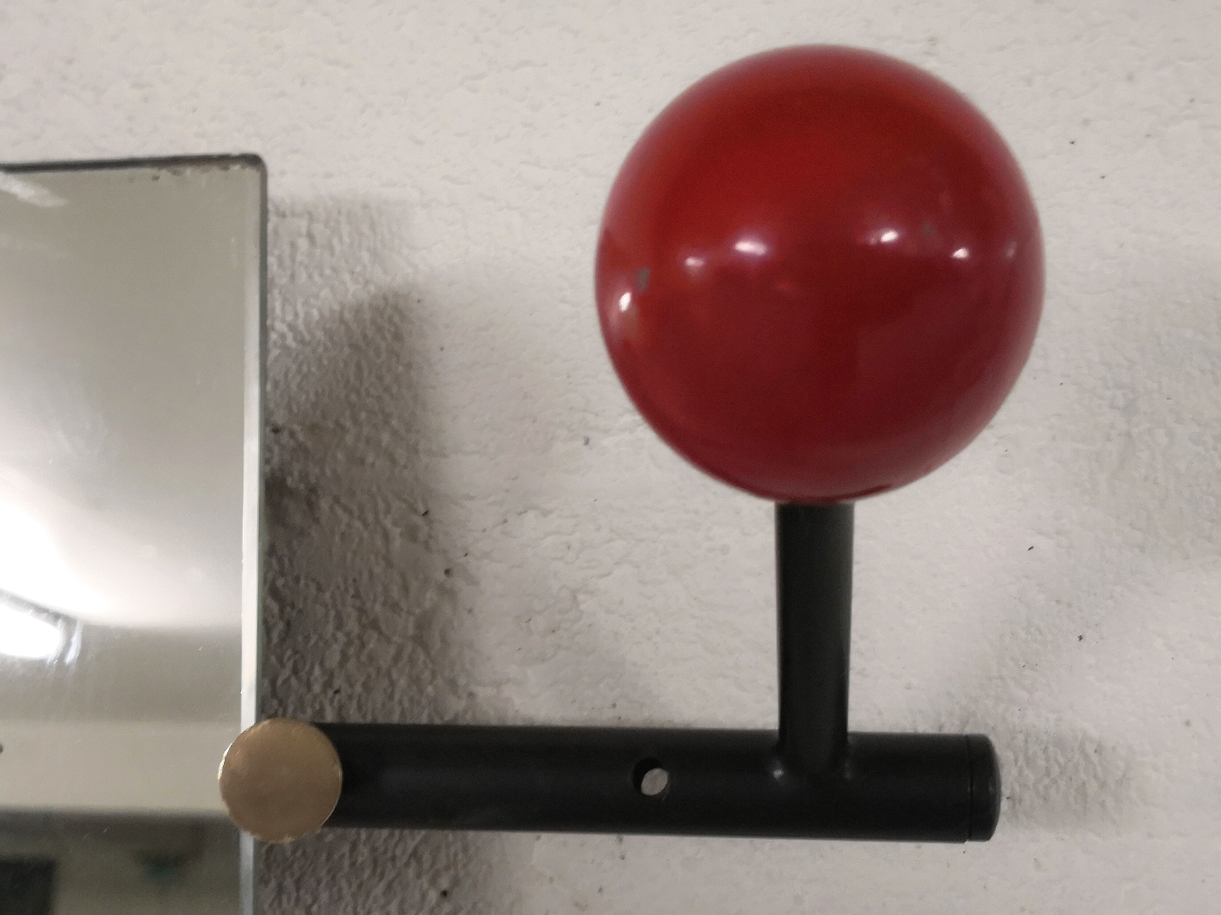 60s wall coat holder